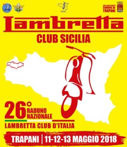 XXVI Raduno Nazionale Lambretta, Trapani 11,12 e 13 Maggio